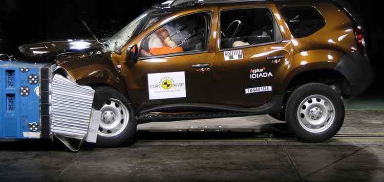 Краш тест Renault Duster EURO NCAP