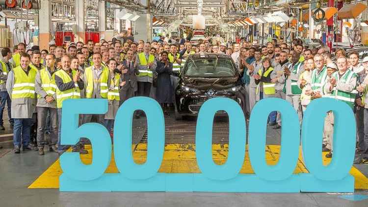 Продан 50-тысячный Renault Zoe