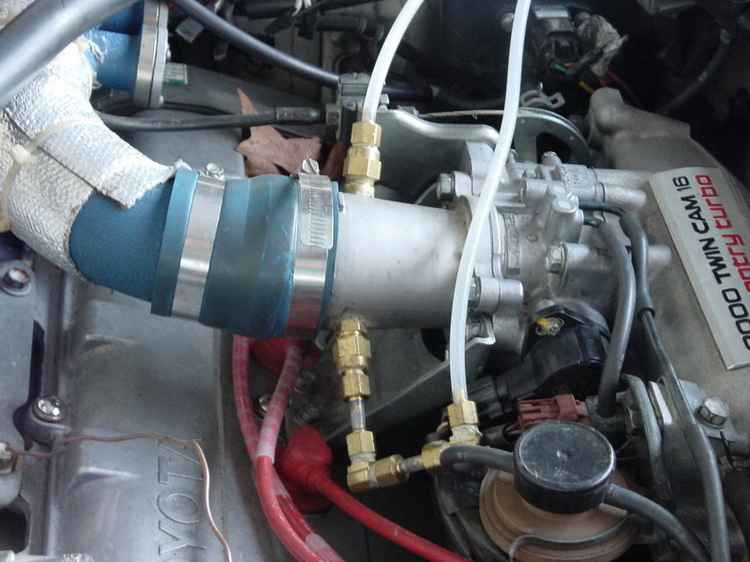 Модернизированная система впрыска воды в двигатель