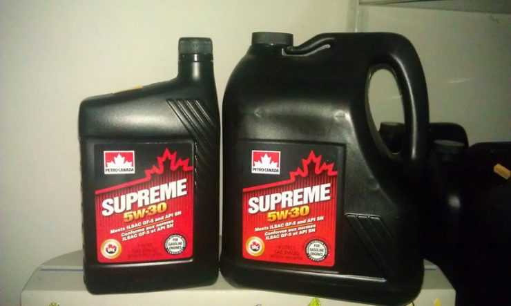 Моторное масло Petro Canada Supreme