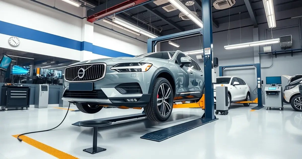 Техническое обслуживание и ремонт Volvo в Москве
