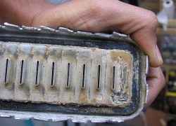 Старый радиатор кондиционера
