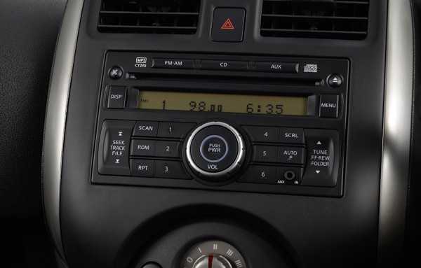 Аудиосистема в Nissan Almera