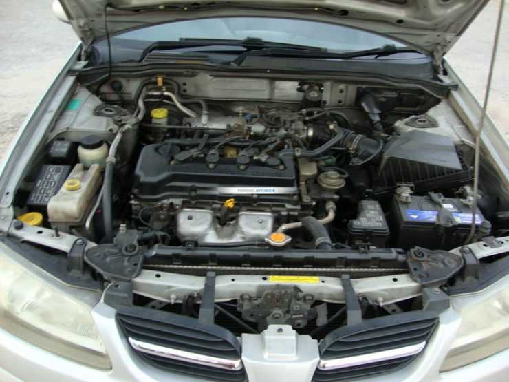 Nissan Almera двигатель
