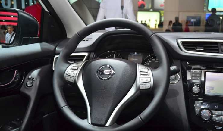 Как выглядит руль на Nissan Qashqai