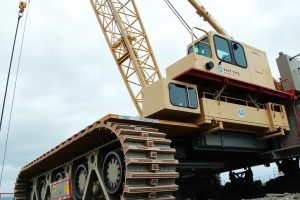 Гусеничные краны: устройство и применение