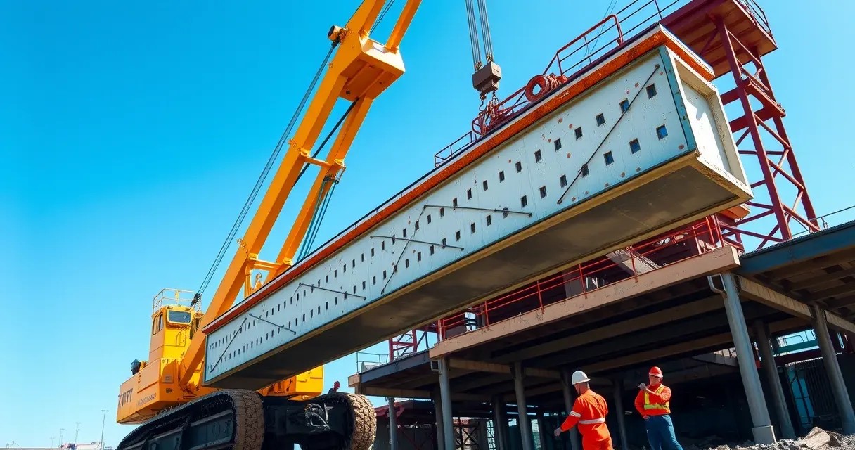 Гусеничные краны: устройство и применение