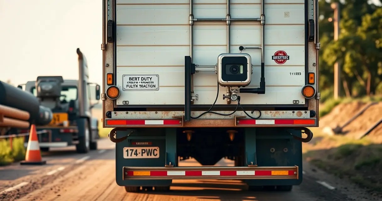 Камеры заднего вида для грузовиков и автобусов