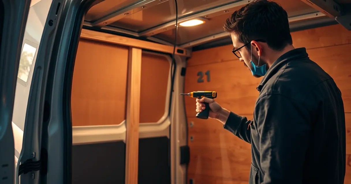 Обшивка фургона Лада Ларгус: материалы и монтаж