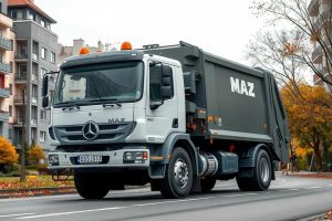 Мусоровозы МАЗ: техника для коммунальных служб