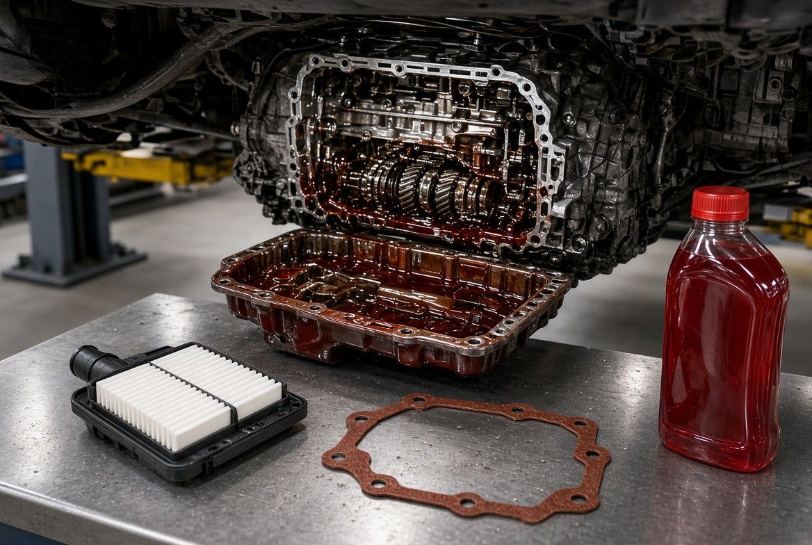 Замена масла в АКПП Hyundai: сроки, объём, признаки износа