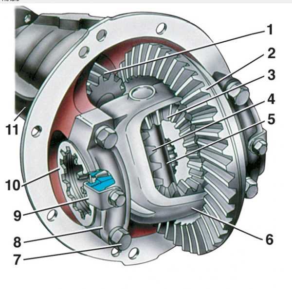 Задний редуктор ваз 2101